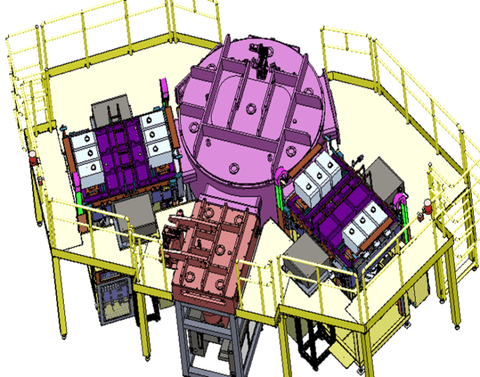 SiC CVD System 3D model (Semiconductor industry)